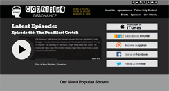 Desktop Screenshot of dissonancepod.com